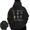 My Favorite Monsters Call Me Teacher Thank Mummy Vampire Bat Men Zip Up Hoodie Back Print, trending gift My Favorite Monsters Call Me Teacher Thank Mummy Vampire Bat Men Zip Up Hoodie Back Print, trending gift