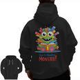 Feed The Reading Monster Halloween Teacher Men Zip Up Hoodie Back Print, trending gift Feed The Reading Monster Halloween Teacher Men Zip Up Hoodie Back Print, trending gift