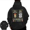 First Coffee Then Data SPED Teacher Taking a Break Men Zip Up Hoodie Back Print, trending gift First Coffee Then Data SPED Teacher Taking a Break Men Zip Up Hoodie Back Print, trending gift