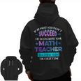 If At First You Don't Succeed Try Doing Your Math Teacher Men Zip Up Hoodie Back Print, trending gift If At First You Don't Succeed Try Doing Your Math Teacher Men Zip Up Hoodie Back Print, trending gift