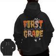 First Grade Dream Retro Team Fall Halloween Spooky Teachers Men Zip Up Hoodie Back Print, First Grade Teacher Gifts, trending gift First Grade Dream Retro Team Fall Halloween Spooky Teachers Men Zip Up Hoodie Back Print, First Grade Teacher Gifts, trending gift