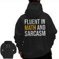 Fluent In Math And Sarcasm Teacher Appreciation Day Gift Men Zip Up Hoodie Back Print, trending gift Fluent In Math And Sarcasm Teacher Appreciation Day Gift Men Zip Up Hoodie Back Print, trending gift