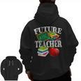Future Teacher With Canyon And Book Teacher Men Women Girls Kids Men Zip Up Hoodie Back Print, Future Teacher Gifts, trending gift