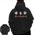 Ghost Ballet Dancer Halloween Dance Teacher Pas De Boo-Rée Men Zip Up Hoodie Back Print, trending gift Ghost Ballet Dancer Halloween Dance Teacher Pas De Boo-Rée Men Zip Up Hoodie Back Print, trending gift