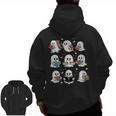 Ghosts With Books Library Halloween Men Women Kids Teacher Men Zip Up Hoodie Back Print, trending gift Ghosts With Books Library Halloween Men Women Kids Teacher Men Zip Up Hoodie Back Print, trending gift
