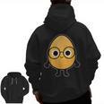 Good Egg Teacher Halloween Costume The Smart Cookie Men Zip Up Hoodie Back Print, trending gift