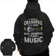 Some Grandpas Play Bingo Real Grandpas Teach Music Teacher Men Zip Up Hoodie Back Print, trending gift Some Grandpas Play Bingo Real Grandpas Teach Music Teacher Men Zip Up Hoodie Back Print, trending gift