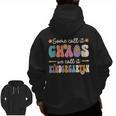 Groovy Some Call It Chaos We Call It Kindergarten Teacher Men Zip Up Hoodie Back Print, Groovy Teacher Gifts, trending gift Groovy Some Call It Chaos We Call It Kindergarten Teacher Men Zip Up Hoodie Back Print, Groovy Teacher Gifts, trending gift
