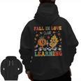 Groovy Fall In Love With Learning Autumn Pumpkin Teacher Men Zip Up Hoodie Back Print, Groovy Teacher Gifts, trending gift Groovy Fall In Love With Learning Autumn Pumpkin Teacher Men Zip Up Hoodie Back Print, Groovy Teacher Gifts, trending gift