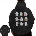 Halloween Ghost Speech Therapy SLP Fall Teacher Tee Men Zip Up Hoodie Back Print, trending gift Halloween Ghost Speech Therapy SLP Fall Teacher Tee Men Zip Up Hoodie Back Print, trending gift
