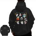 Halloween Music Teacher Ghost Playing Musical Instruments Men Zip Up Hoodie Back Print, trending gift Halloween Music Teacher Ghost Playing Musical Instruments Men Zip Up Hoodie Back Print, trending gift