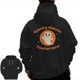 Halloween Teacher Crew Spooky Season Retro Ghost Men Zip Up Hoodie Back Print, trending gift Halloween Teacher Crew Spooky Season Retro Ghost Men Zip Up Hoodie Back Print, trending gift