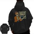 Halloween Teacher Six Seven Meme 6 7 Skeleton Spooky Costume Men Zip Up Hoodie Back Print, trending gift