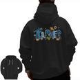 Hanukkah Leopard Plaid Teacher Chanukah Jewish Women Men Men Zip Up Hoodie Back Print, trending gift Hanukkah Leopard Plaid Teacher Chanukah Jewish Women Men Men Zip Up Hoodie Back Print, trending gift