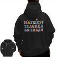 Happiest Teacher On Earth First Day Of School Back To School Men Zip Up Hoodie Back Print, trending gift Happiest Teacher On Earth First Day Of School Back To School Men Zip Up Hoodie Back Print, trending gift