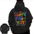 Happy Fri-Yay Teacher Life Weekend Pun Happy Friday Men Zip Up Hoodie Back Print, trending gift Happy Fri-Yay Teacher Life Weekend Pun Happy Friday Men Zip Up Hoodie Back Print, trending gift
