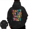 Happy To See Your Face Teacher Disco Ball Back To School Men Zip Up Hoodie Back Print, trending gift Happy To See Your Face Teacher Disco Ball Back To School Men Zip Up Hoodie Back Print, trending gift