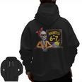 Haunted By 6-7 Teacher Halloween 67 Men Zip Up Hoodie Back Print, trending gift