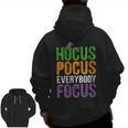 Hocus Pocus Everybody Focus Teacher Halloween Men Zip Up Hoodie Back Print, trending gift Hocus Pocus Everybody Focus Teacher Halloween Men Zip Up Hoodie Back Print, trending gift