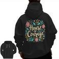 House Of Courage Flowers RCA School Teacher Student Tee Men Zip Up Hoodie Back Print, trending gift House Of Courage Flowers RCA School Teacher Student Tee Men Zip Up Hoodie Back Print, trending gift
