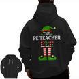 I'm The PE Teacher Elf Christmas Family Matching Men Zip Up Hoodie Back Print, Pe Teacher Gifts, trending gift I'm The PE Teacher Elf Christmas Family Matching Men Zip Up Hoodie Back Print, Pe Teacher Gifts, trending gift