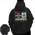 I'm Working For Christmas Break 5 Stars Christmas Teacher Men Zip Up Hoodie Back Print, trending gift