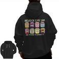 Inclusion Is My Jam And I'm Here To Spread It Sped Teacher Men Zip Up Hoodie Back Print, trending gift Inclusion Is My Jam And I'm Here To Spread It Sped Teacher Men Zip Up Hoodie Back Print, trending gift