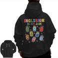 Inclusion Is My Jam SPED Teacher Special Education Life Men Zip Up Hoodie Back Print, trending gift Inclusion Is My Jam SPED Teacher Special Education Life Men Zip Up Hoodie Back Print, trending gift