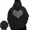 Instructional Assistant Teacher Appreciation T Shirt Men Zip Up Hoodie Back Print, trending gift