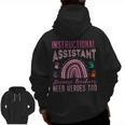 Instructional Assistant Because Teacher Need Hero Learning Men Zip Up Hoodie Back Print, trending gift Instructional Assistant Because Teacher Need Hero Learning Men Zip Up Hoodie Back Print, trending gift