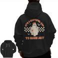 It's A Bootiful Day To Make Art Halloween Art Teacher Men Zip Up Hoodie Back Print, trending gift