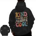 Kind Is Always Cool Teacher Graphic Tees Choose Kindness Men Zip Up Hoodie Back Print, trending gift