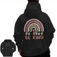 Be Kind ASL Sign Language Deaf SPED Teacher Kids Men Women Men Zip Up Hoodie Back Print, trending gift