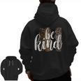 Be Kind Women Inspirational Teacher Animal Print Men Zip Up Hoodie Back Print, trending gift Be Kind Women Inspirational Teacher Animal Print Men Zip Up Hoodie Back Print, trending gift