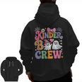 Kinder Boo Crew Kindergarten Teacher Student Halloween Men Zip Up Hoodie Back Print, trending gift Kinder Boo Crew Kindergarten Teacher Student Halloween Men Zip Up Hoodie Back Print, trending gift
