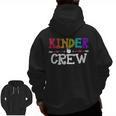 Kinder Crew Kindergarten Teacher 1st Day Of School Men Zip Up Hoodie Back Print, trending gift Kinder Crew Kindergarten Teacher 1st Day Of School Men Zip Up Hoodie Back Print, trending gift