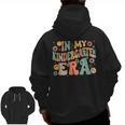 In My Kindergarten Era Retro Back To School Teacher Student Men Zip Up Hoodie Back Print, trending gift