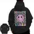 Kindergarten Vibes First Day Of School Kindergarten Teacher Men Zip Up Hoodie Back Print, trending gift