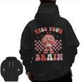 Kiss Your Brain Valentines Test Day Teacher Squad Kids Men Zip Up Hoodie Back Print, trending gift Kiss Your Brain Valentines Test Day Teacher Squad Kids Men Zip Up Hoodie Back Print, trending gift