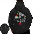 Koalafied Teacher Proud School Teacher Koala Cute T-Shirt Men Zip Up Hoodie Back Print, trending gift Koalafied Teacher Proud School Teacher Koala Cute T-Shirt Men Zip Up Hoodie Back Print, trending gift