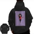 La Maestra Mexican Bingo Card Teacher Lottery Card Men Zip Up Hoodie Back Print, trending gift