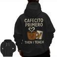 Latina Teacher Bilingual Educator Spanish Heritage Empower Men Zip Up Hoodie Back Print, trending gift Latina Teacher Bilingual Educator Spanish Heritage Empower Men Zip Up Hoodie Back Print, trending gift