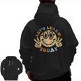 Let's Learn Today First Day Of School For Teacher Student Men Zip Up Hoodie Back Print, trending gift Let's Learn Today First Day Of School For Teacher Student Men Zip Up Hoodie Back Print, trending gift
