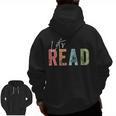 Let's Read Book Nerd Reading Book Lover Librarian Teacher Men Zip Up Hoodie Back Print, trending gift Let's Read Book Nerd Reading Book Lover Librarian Teacher Men Zip Up Hoodie Back Print, trending gift