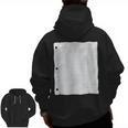 Lined Paper Notebook Halloween Costume For Students Teachers For Men Women Kids Men Zip Up Hoodie Back Print, trending gift