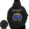 Literacy For All Visually Impaired Braille Teacher The Blind Men Zip Up Hoodie Back Print, trending gift Literacy For All Visually Impaired Braille Teacher The Blind Men Zip Up Hoodie Back Print, trending gift