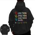 Love Daycare Provider Childcare Teacher Tie Dye Men Zip Up Hoodie Back Print, trending gift Love Daycare Provider Childcare Teacher Tie Dye Men Zip Up Hoodie Back Print, trending gift