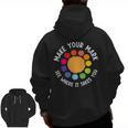 Make Your Mark For a International Dot Day Teacher Dot Lover Men Zip Up Hoodie Back Print, trending gift Make Your Mark For a International Dot Day Teacher Dot Lover Men Zip Up Hoodie Back Print, trending gift