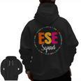 Matching ESE Squad First Last Day Team Teacher Student Tribe Men Zip Up Hoodie Back Print, trending gift