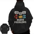 Math Problems Symbols Teacher Back To School Girl Boy Men Zip Up Hoodie Back Print, trending gift Math Problems Symbols Teacher Back To School Girl Boy Men Zip Up Hoodie Back Print, trending gift